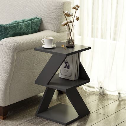 Sivupöytä ALBENI 50x30 cm antrasiitti