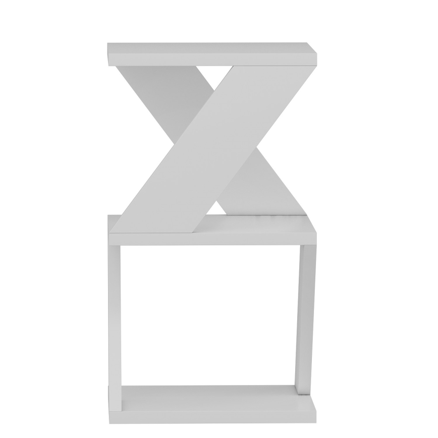 Sivupöytä ALBENI 50x30 cm valkoinen