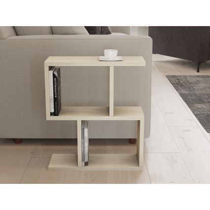 Sivupöytä CROS 45x17 cm marmorikuvio/beige