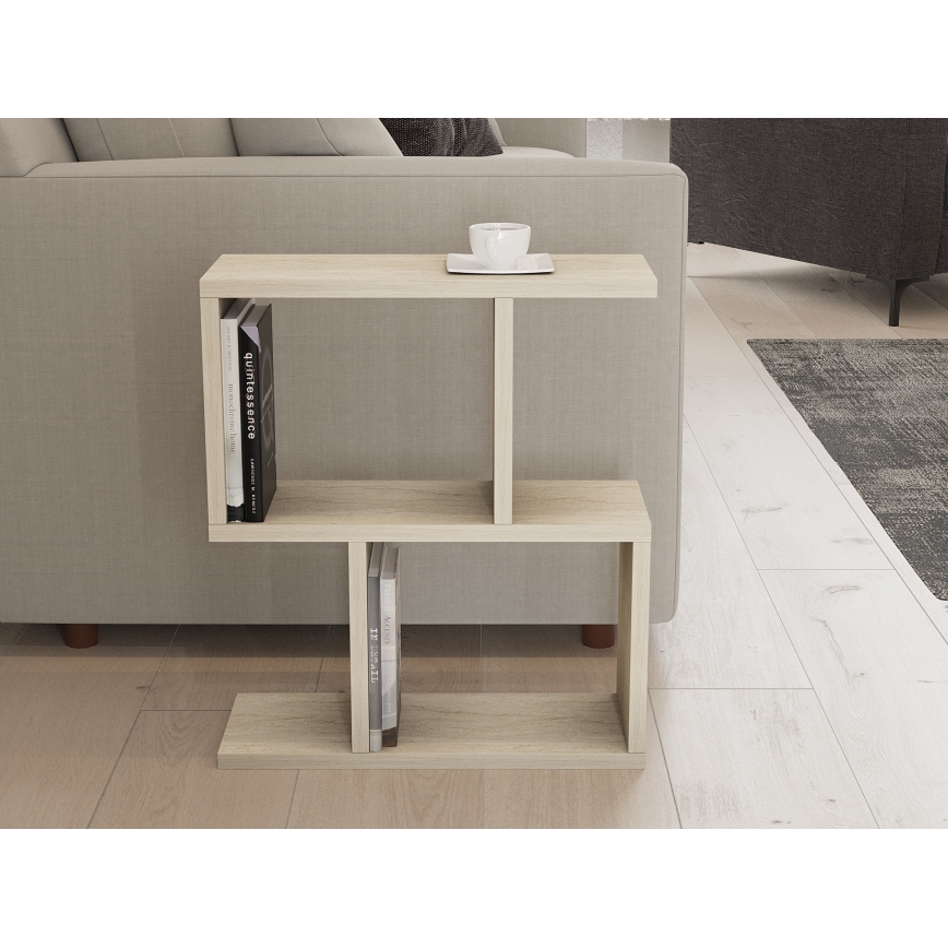 Sivupöytä CROS 45x17 cm marmorikuvio/beige