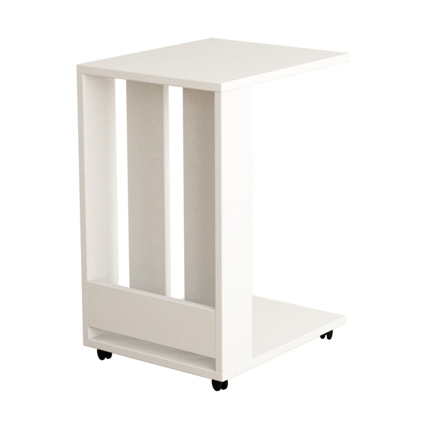 Sivupöytä EDI 60x37 cm valkoinen