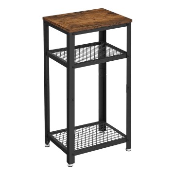 Sivupöytä ELDUR ruskea/musta