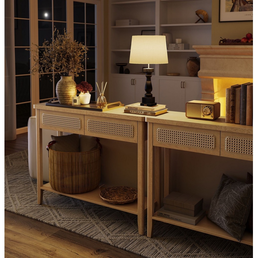 Sivupöytä FALKO ruskea