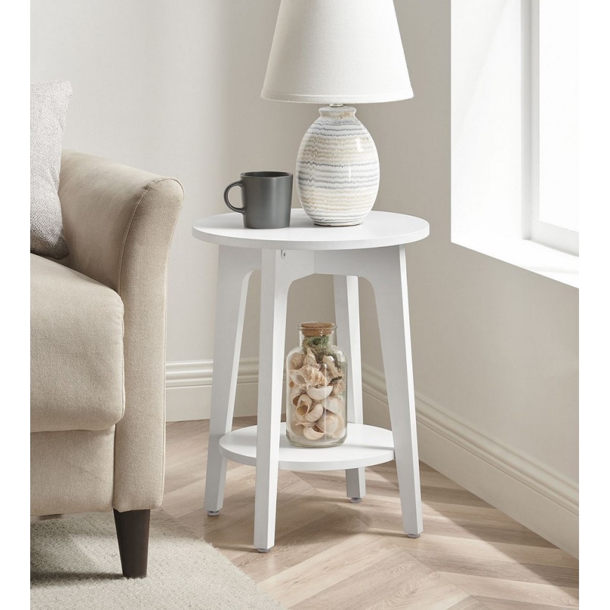 Sivupöytä KAEL, valkoinen