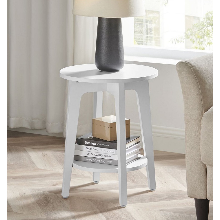 Sivupöytä KAEL, valkoinen