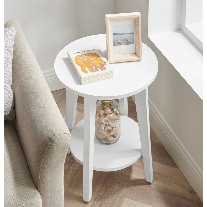 Sivupöytä KAEL, valkoinen