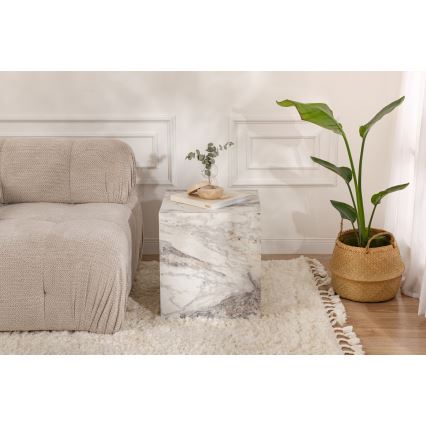 Sivupöytä KUP 50x45 cm marmorinen sisustus