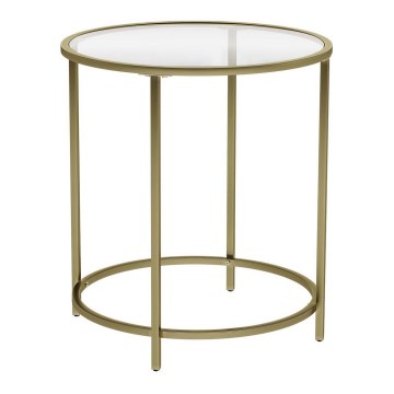 Sivupöytä LYRA, kultainen