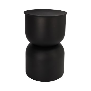 Sivupöytä PETIT, Ø 31 cm, musta