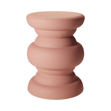 Sivupöytä PETIT, Ø 31 cm, vaaleanpunainen