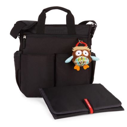 Skip Hop - Vaunulaukku DUO SIGNATURE hoitopöydällä musta