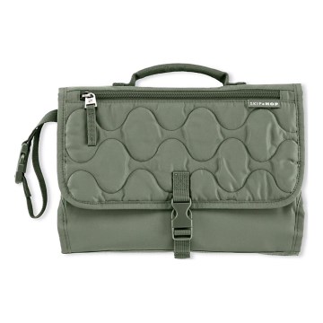 Skip Hop - Matkailun hoitopöytä ja laukku 2-in-1 PRONTO vihreä