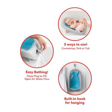 Skip Hop - MOBY kylpytyyny sininen