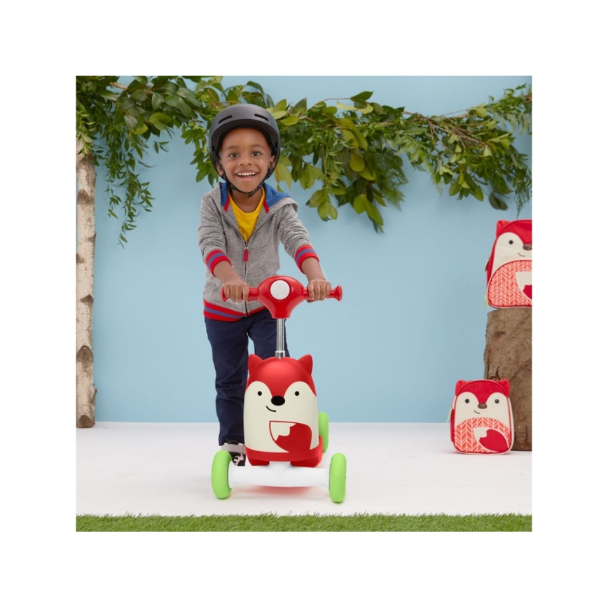 Skip Hop - Työntöpyörä 3in1 ZOO kettu 3xAAA