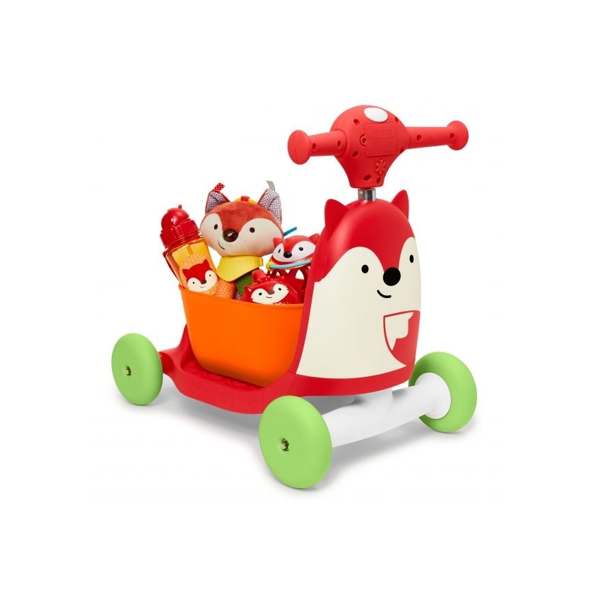 Skip Hop - Työntöpyörä 3in1 ZOO kettu 3xAAA