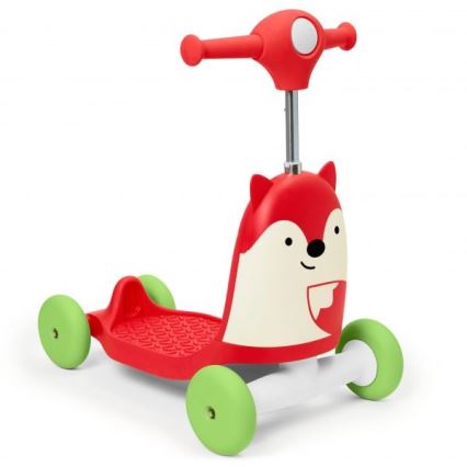 Skip Hop - Työntöpyörä 3in1 ZOO kettu 3xAAA