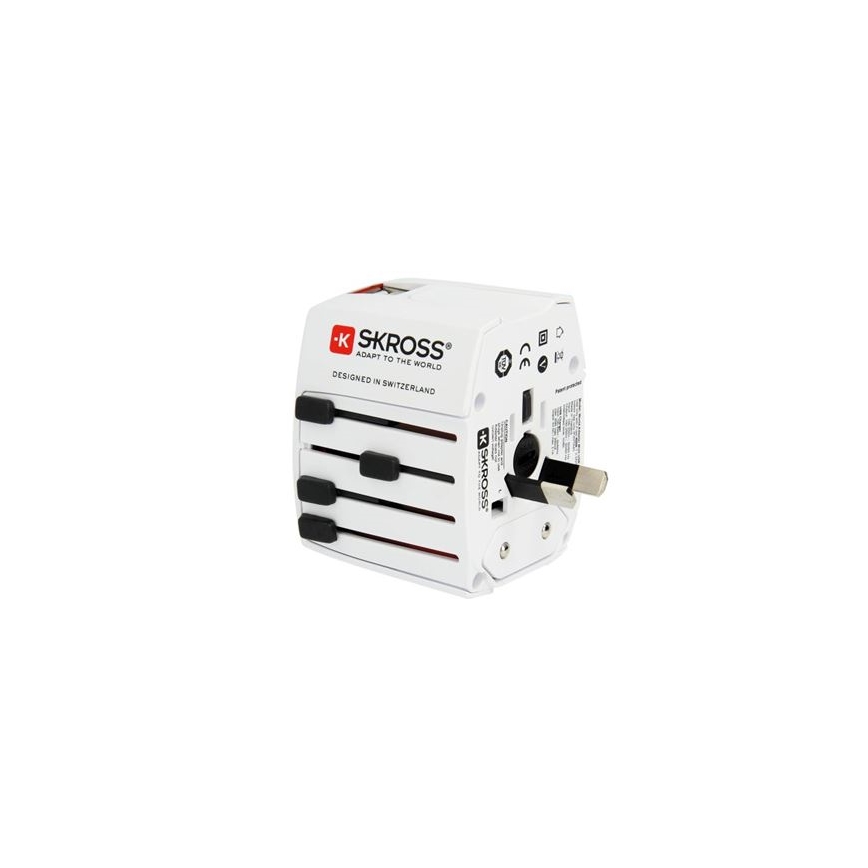 Matka-adapteri Etelä-Afrikkaan, muualle Afrikkaan ja Lähi-itään, tyyppi M