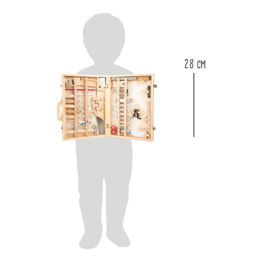 Small Foot - Kotelo puisilla työkaluilla Deluxe