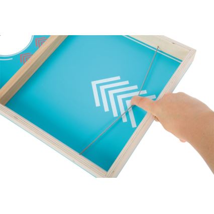 Small Foot - Peli 2in1 cornhole ja pöytä jääkiekko Active