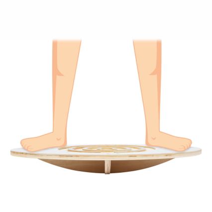 Small Foot - Tasapainotuslauta, jossa on sokkelo