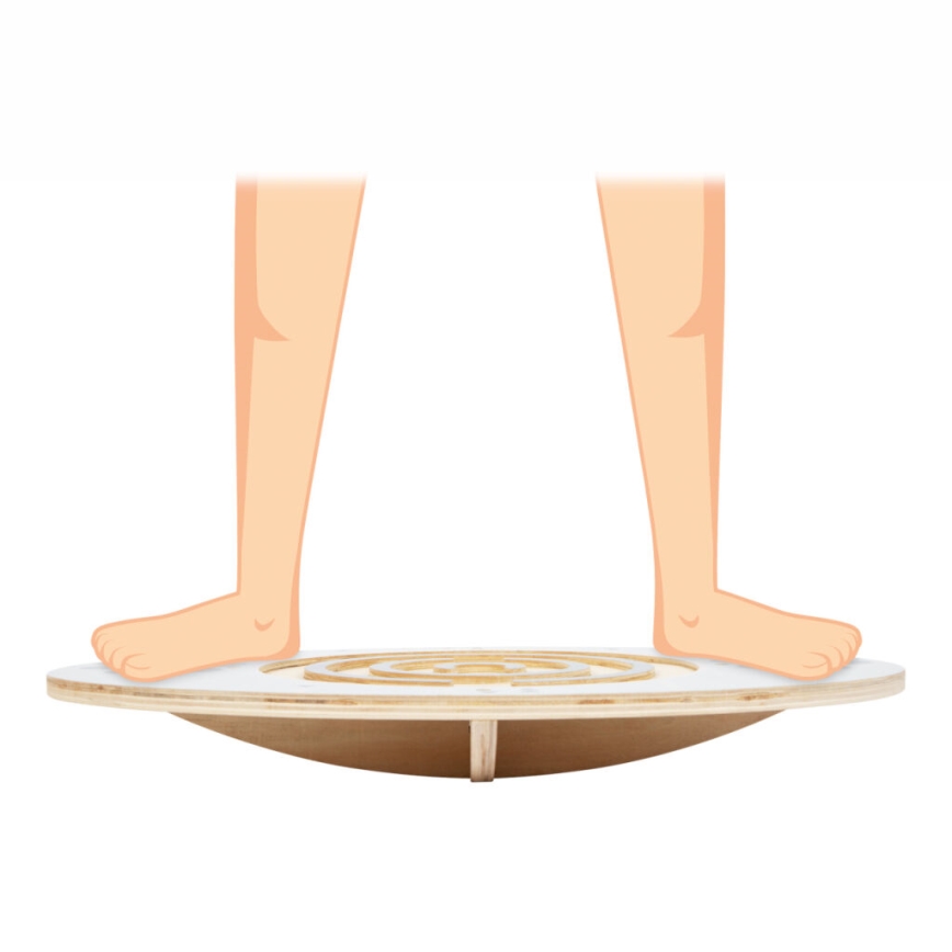 Small Foot - Tasapainotuslauta, jossa on sokkelo