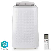 Smart mobile air conditioner 3in1 including complete accessories 1357W/230V 16000 BTU Wi-Fi + kauko-ohjaus