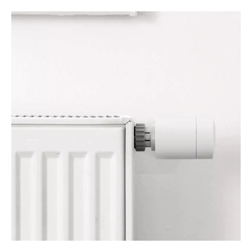 Smart termostaatinpää LCD-näytöllä GoSmart M30x1,5 2xAA/1,5V Tuya