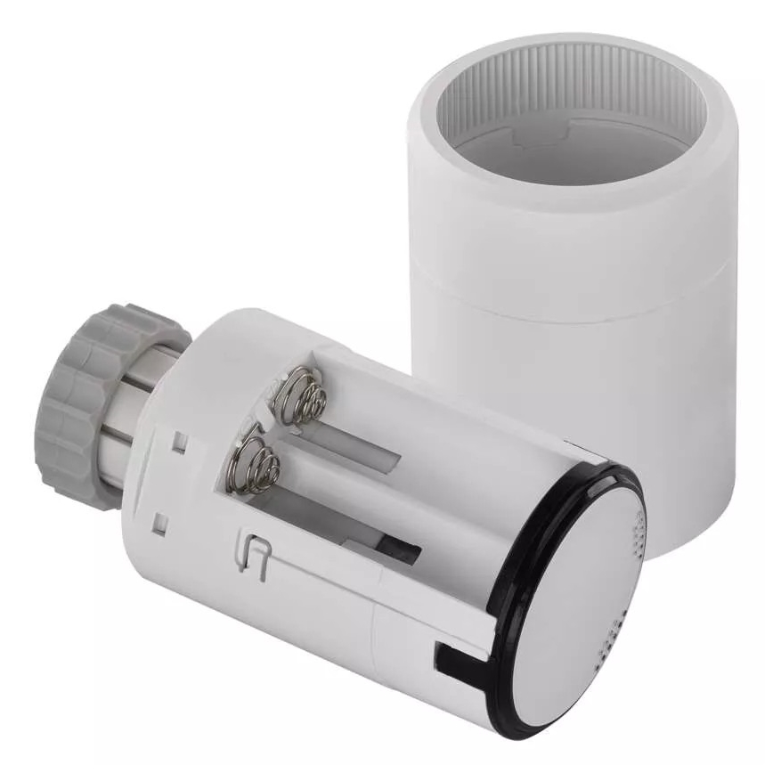 Smart termostaatinpää LCD-näytöllä GoSmart M30x1,5 2xAA/1,5V Tuya