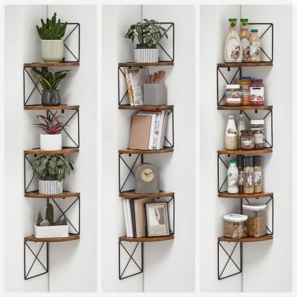 SNAKE-kulmahylly, ruskea/musta