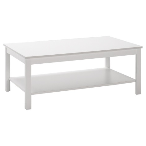 Sohvapöytä 40x80 cm valkoinen