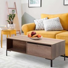 Sohvapöytä 42x103 cm ruskea