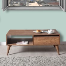 Sohvapöytä 42x110 cm ruskea