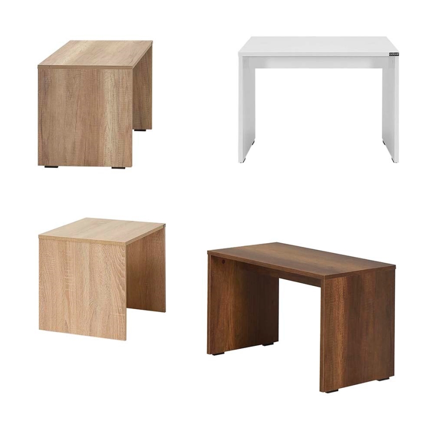 Sohvapöytä 43x60 cm ruskea