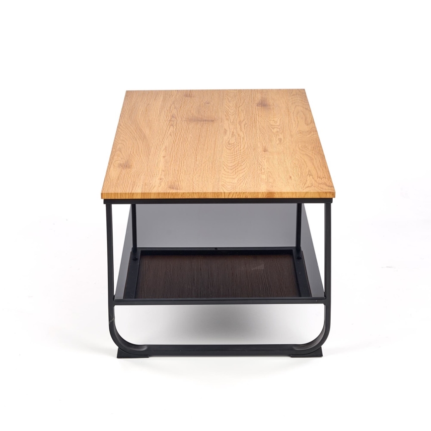 Sohvapöytä ARTIGA 45x105 cm musta/beige