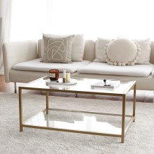 Sohvapöytä ASTRO 40x90 cm kulta