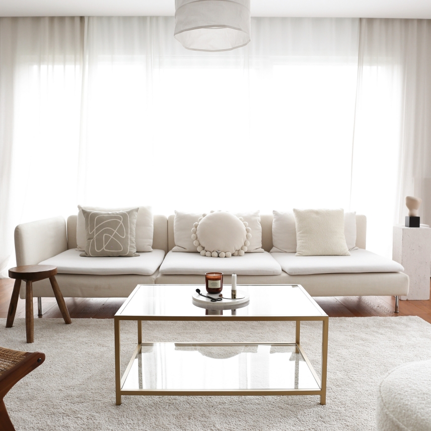 Sohvapöytä ASTRO 40x90 cm kulta