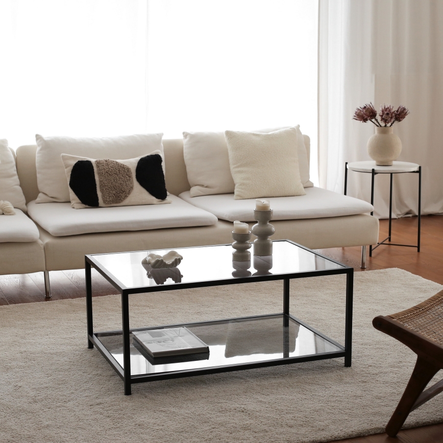 Sohvapöytä ASTROSEHPA 40x90 cm musta