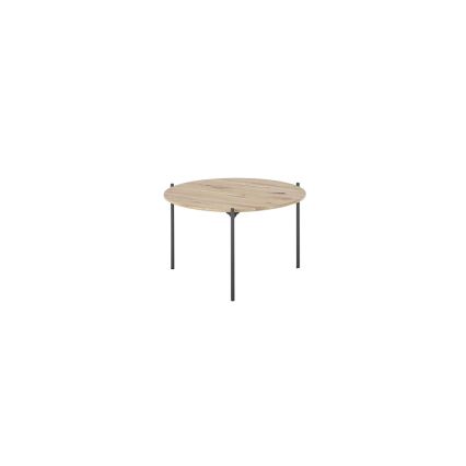Sohvapöytä AURA Ø 55 cm tammi/antrasiitti