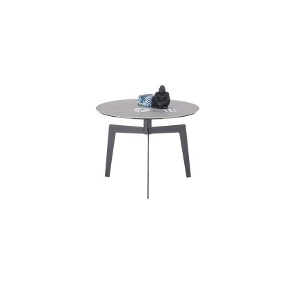 Sohvapöytä BALANCE Ø 60 cm harmaa/antrasiitti