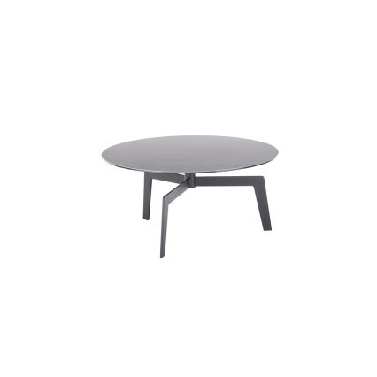 Sohvapöytä BALANCE Ø 80 cm, harmaa/antrasiitti