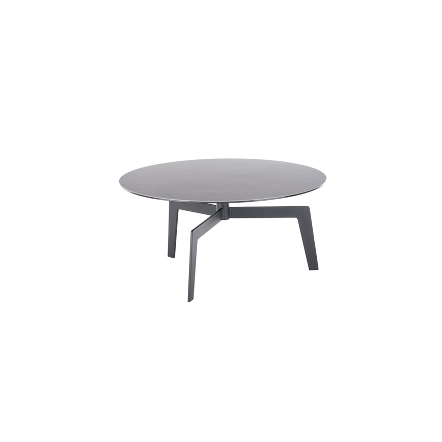 Sohvapöytä BALANCE Ø 80 cm, harmaa/antrasiitti