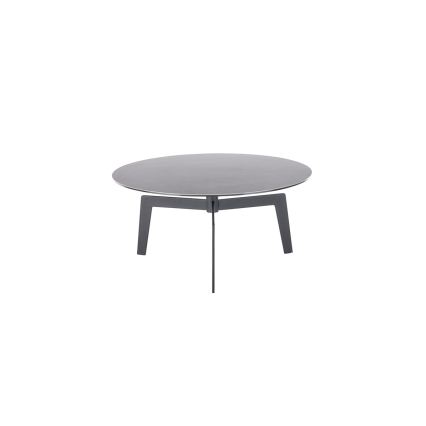 Sohvapöytä BALANCE Ø 80 cm, harmaa/antrasiitti