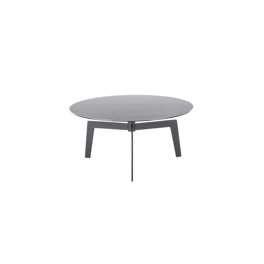 Sohvapöytä BALANCE Ø 80 cm, harmaa/antrasiitti