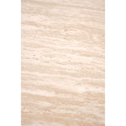 Sohvapöytä CALDO, halkaisija 50 cm, ruskea/beige