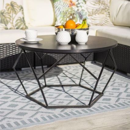 Sohvapöytä DIAMOND 40x70 cm musta