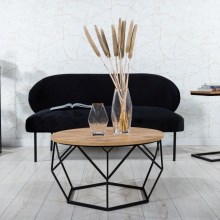Sohvapöytä DIAMOND 40x70 cm musta/ruskea