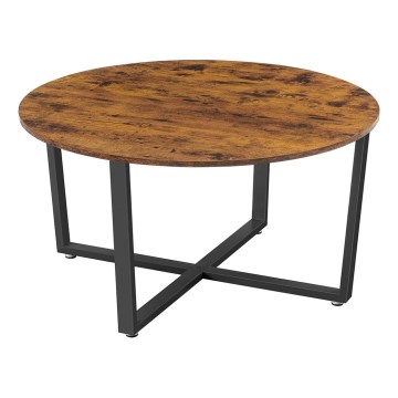 Sohvapöytä ELDUR ruskea/musta