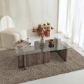 Sohvapöytä ESCAPE 30x105 cm ruskea/ kirkas