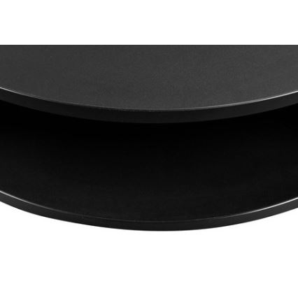 Sohvapöytä FIKOLI 40x75 cm musta/kultainen tammi