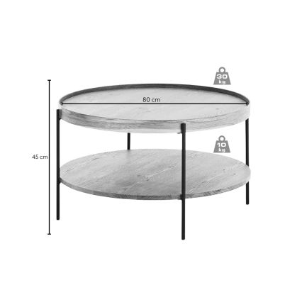 Sohvapöytä FURNI, tammi